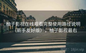 柚子影视在线观看完整使用路径说明（新手友好版），柚子影视最右