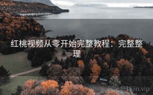 红桃视频从零开始完整教程：完整整理