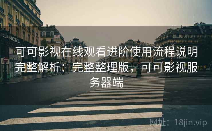 可可影视在线观看进阶使用流程说明完整解析：完整整理版，可可影视服务器端