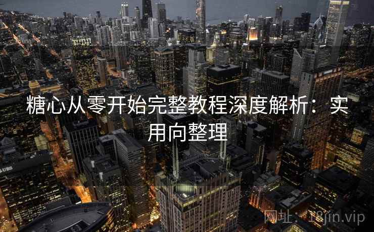 糖心从零开始完整教程深度解析：实用向整理