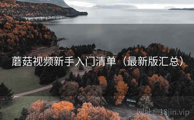 蘑菇视频新手入门清单（最新版汇总）